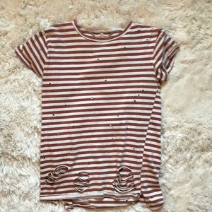 Gilded Intent Distressed tee 😍😍